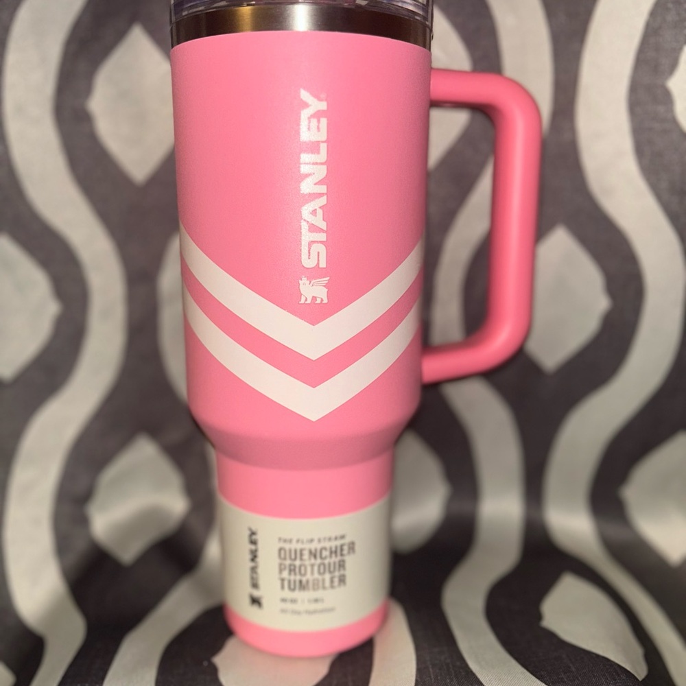 Stanley Pink Tumbler with Handle